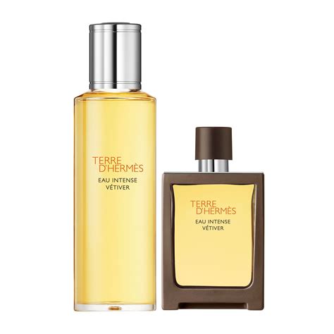 hermes herr parfym|Hermes intense vetiver refill.